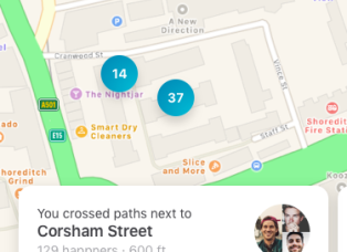 Map Happn