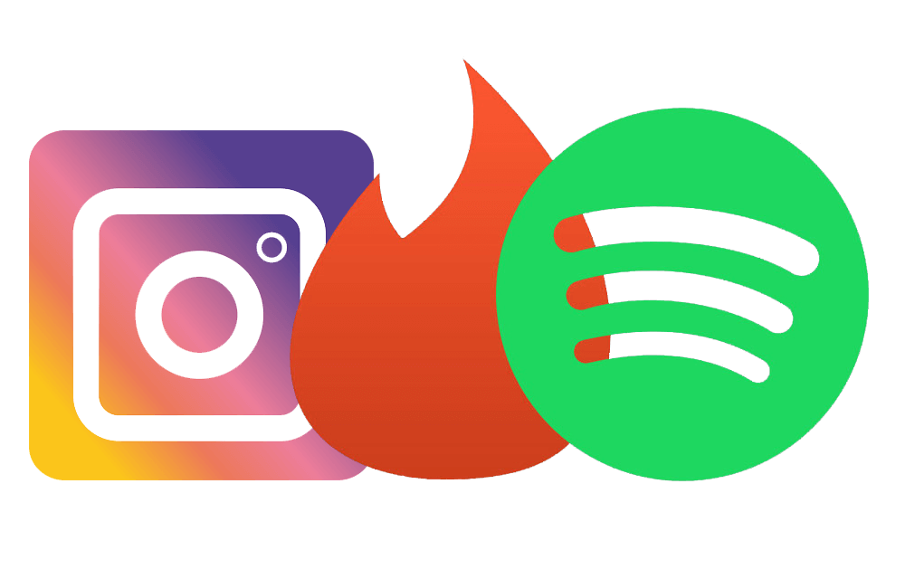 tinder spotify insta