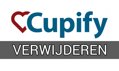 cupify verwijderen