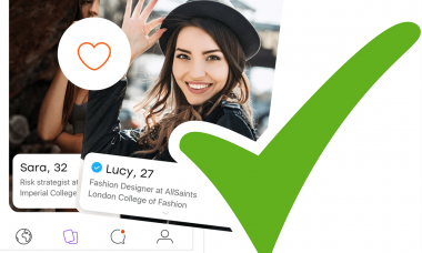 dating app vrouw