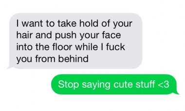 sexting voorbeeld