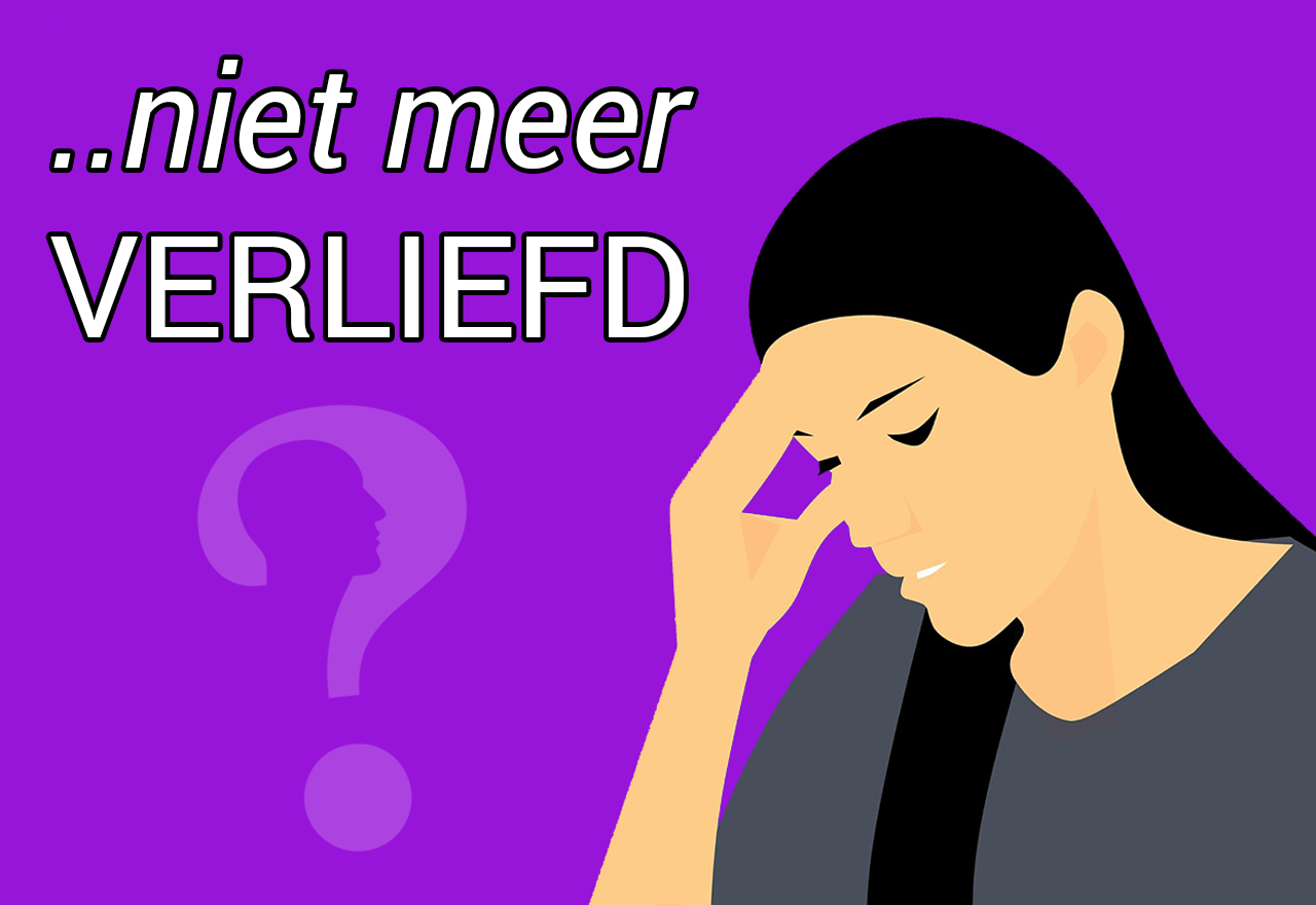 niet meer verliefd