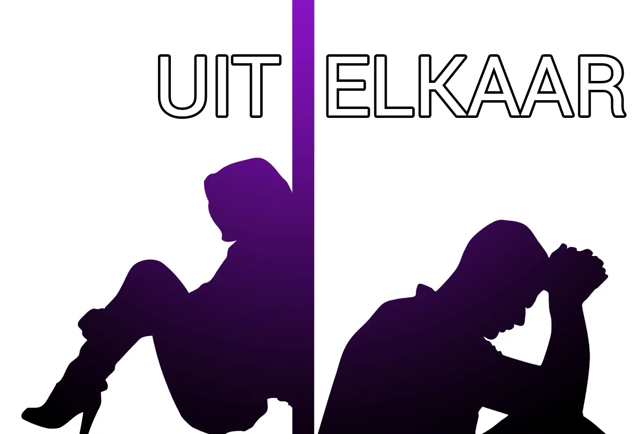 uit elkaar