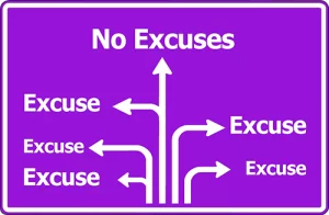 excuses liegen