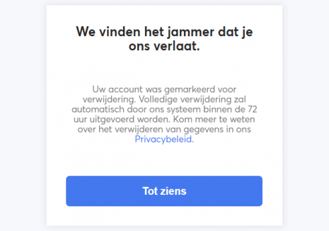 verlaten