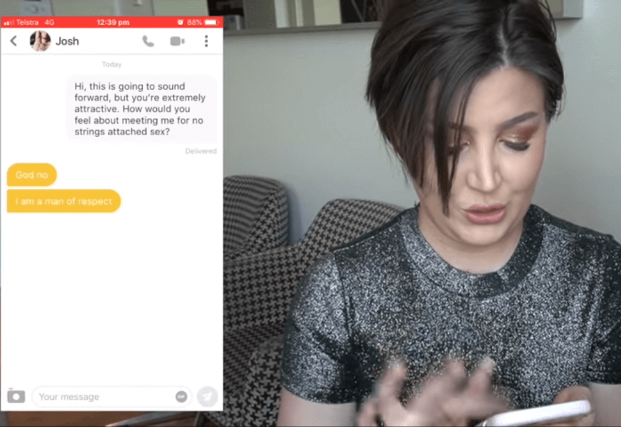 tinder vrouw
