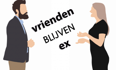 vrienden blijven ex