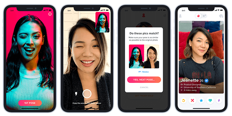 Photo Verification Tinder