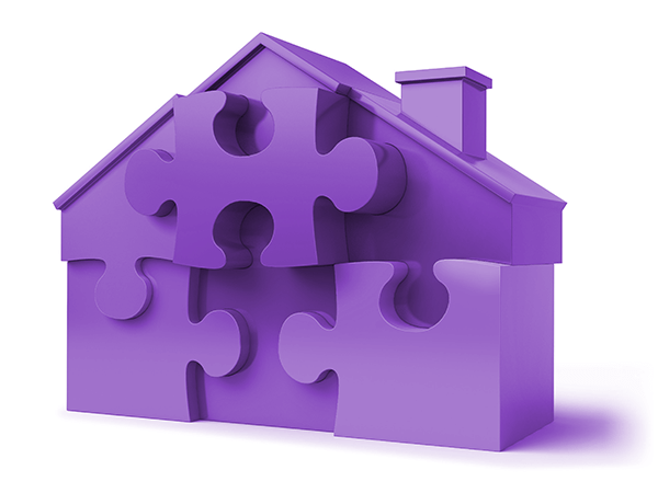 puzzel huis