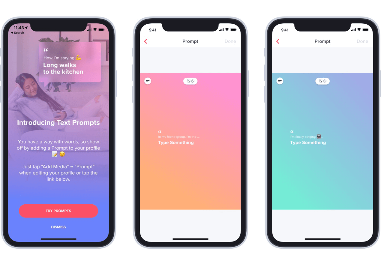 Tinder Voegt prompts Functie Toe Om Gesprekken Op Gang Te Brengen tinder-voegt-prompts-functie-toe-om-gesprekken-op-gang-te-brengen