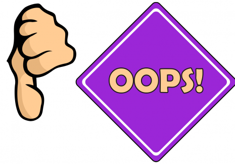 oops fout