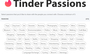 tinder passions