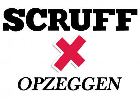 scruff opzeggen