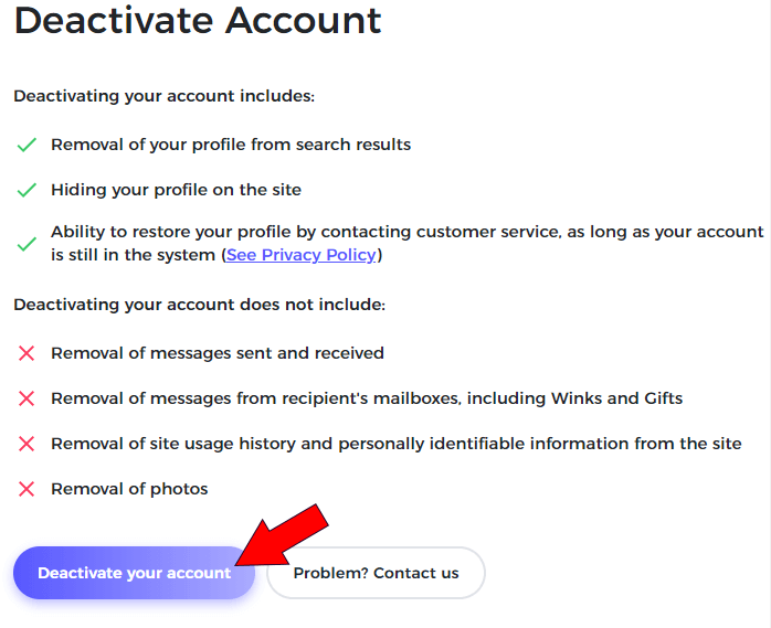 ashley madison deactiveren