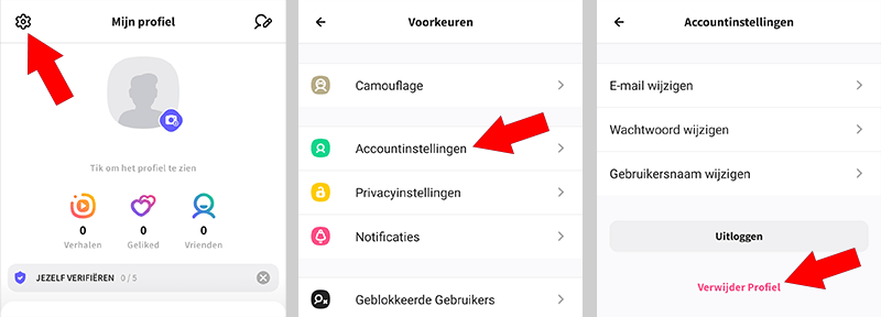 waplog app verwijderen
