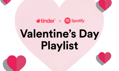 tinder spotify valentijnsdag