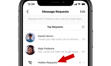 insta dm hidden