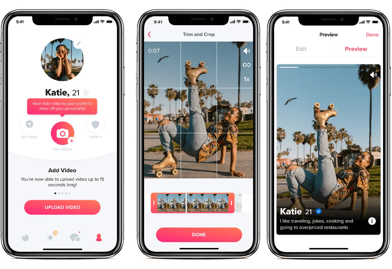 tinder video 2021