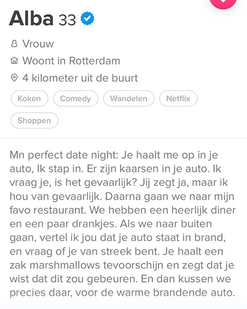 brandende auto