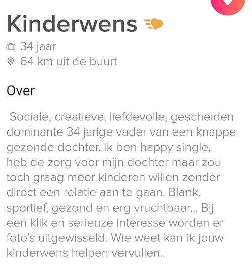 kinderwens