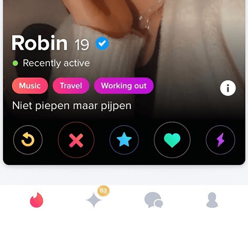 niet piepen