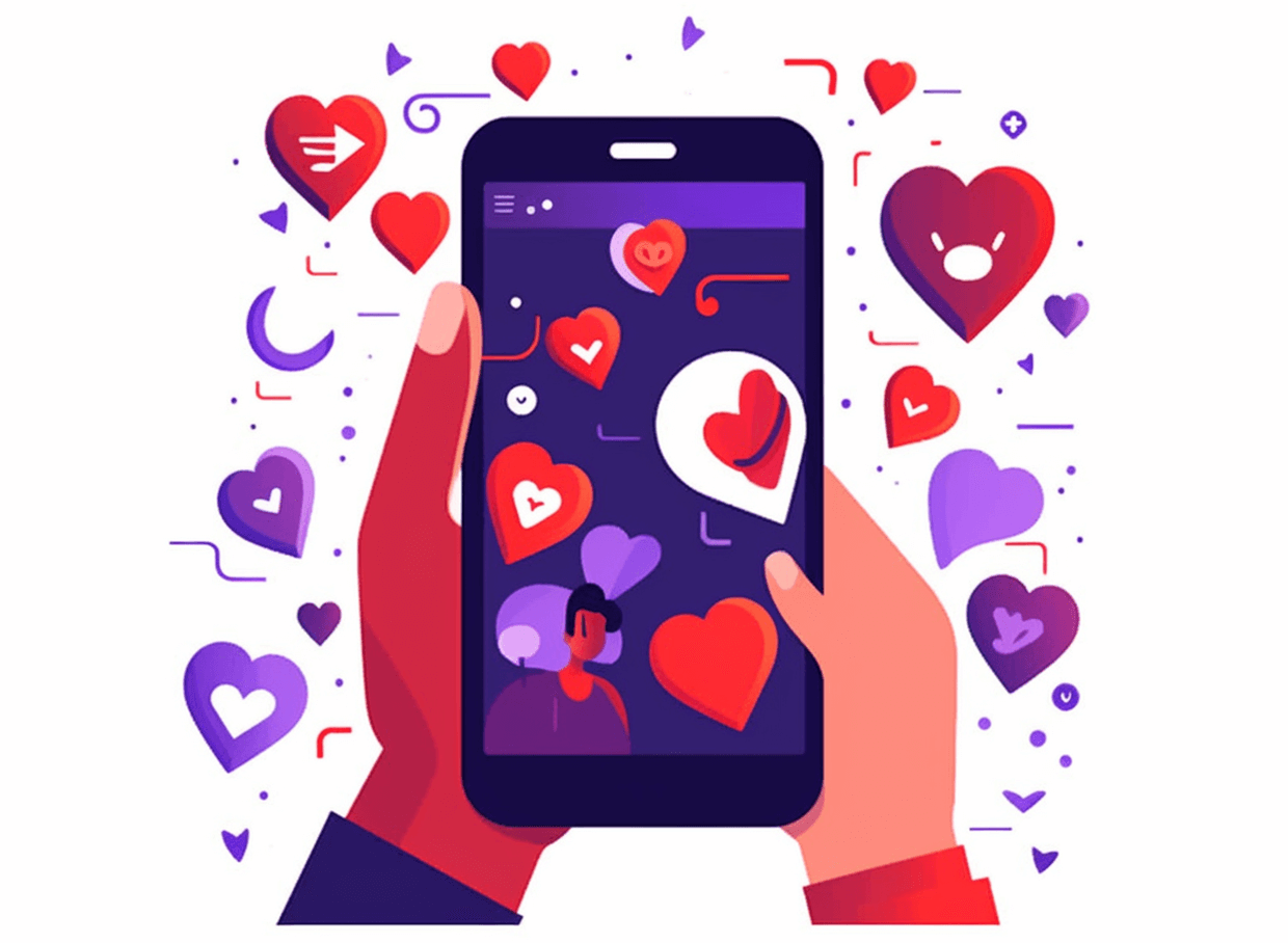 app telefoon hart